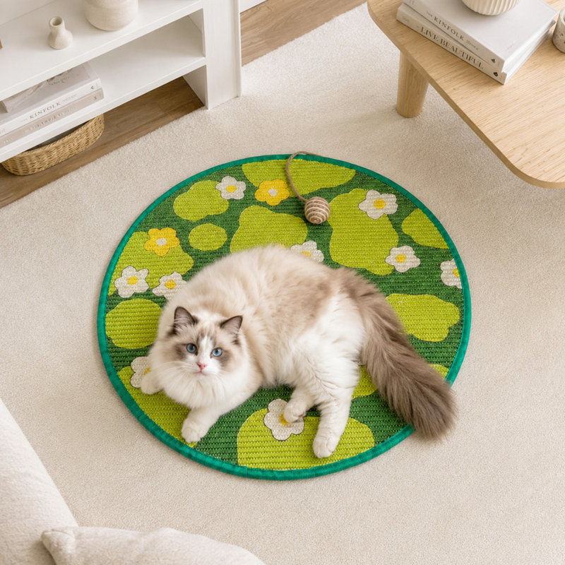  Grattoir pour chat en sisal Blooming Meadow