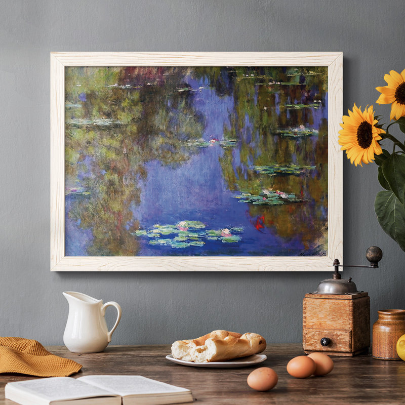 Water Lilies, 1903 03, reproduction d'art sur toile, Blanc, H 18 po x l 26 po x P 1,5 po