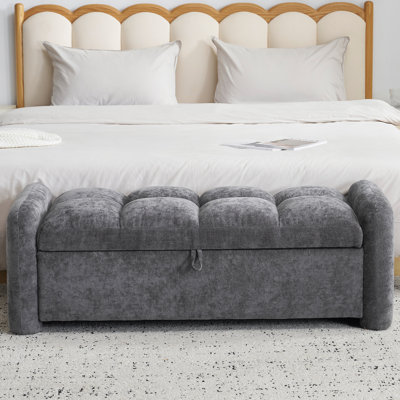 Modern-style Oversized Storage Bench