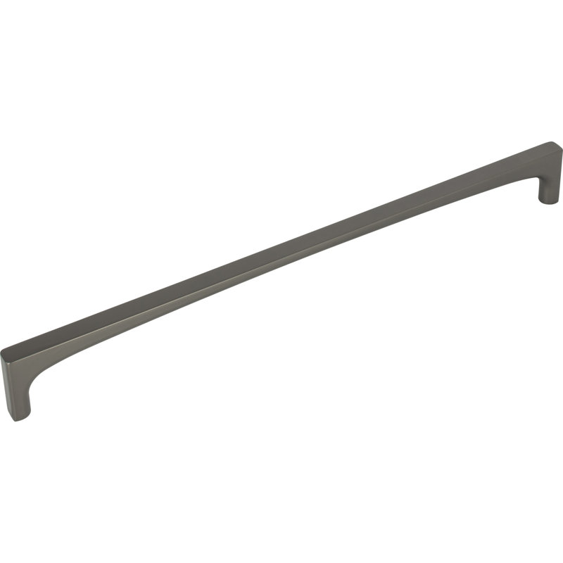 Riverside Bar pull, Ash Gray, 12"