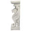 Caisson de lion à oreilles sculpturale trapezophoron
