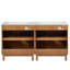 Spacious Vanity Cabinet And Sink, 59.8 Inch Wood Mdf Modern Bathroom