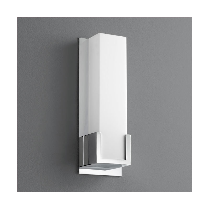 Orion LED Flush Mounted Sconce, Polished Chrome