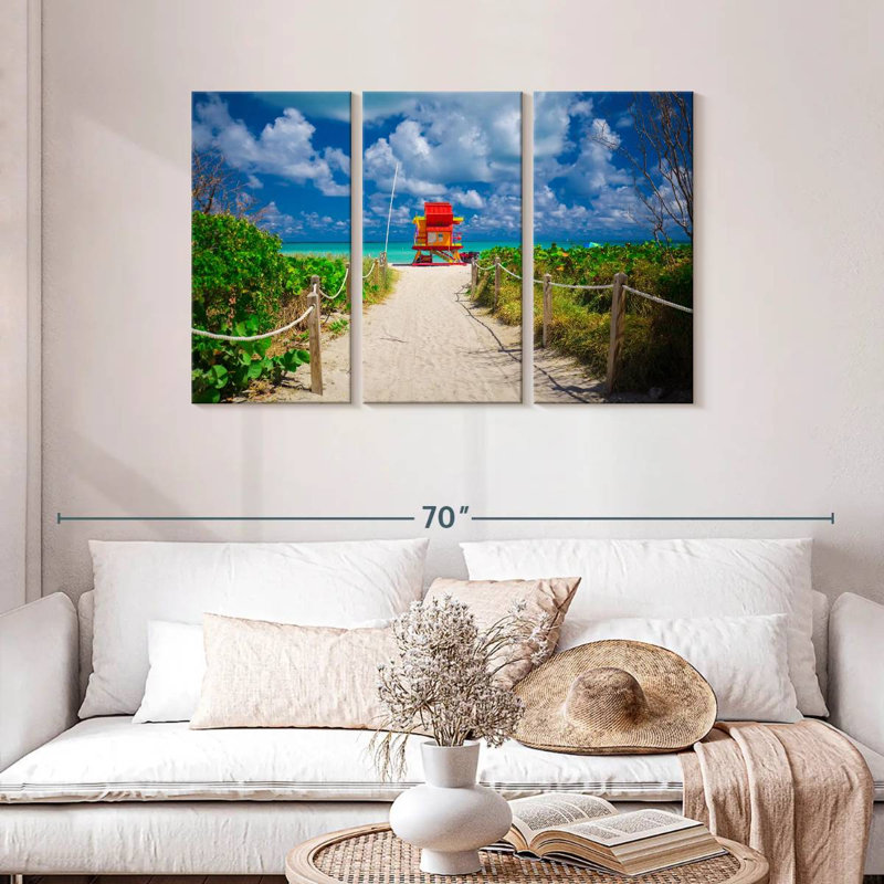 Gillard Miami Lifeguard Tower Path, H 28 po x l 45 po
