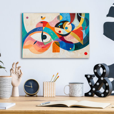 Art mural en verre Wrought Studio ™ «The Eyes No 1» par Andreas Magnusson