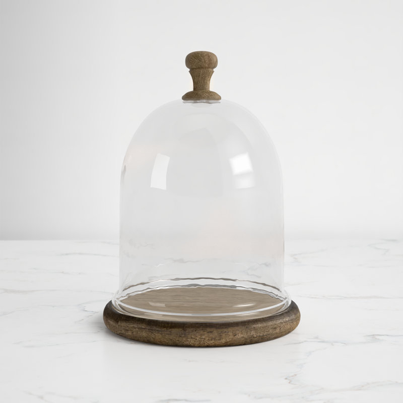 Cloche en bois et verre Zakrzewski