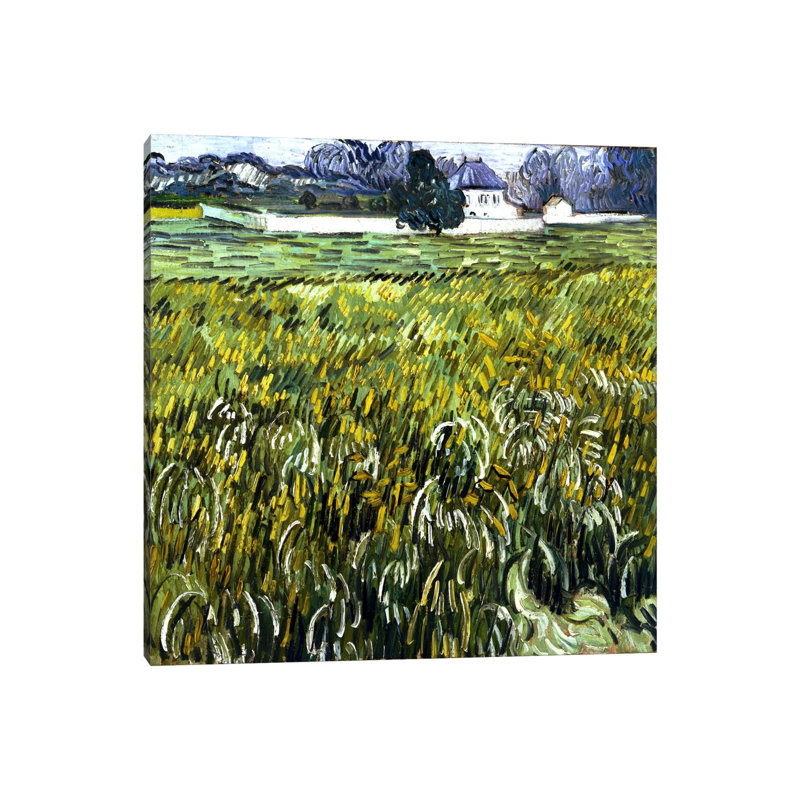House At Auvers by Vincent Van Gogh - Wrapped Canvas Painting, 93.98 cm H x 93.98 cm W x 1.91 cm D