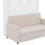 Grand lit escamotable avec coussin-118017955