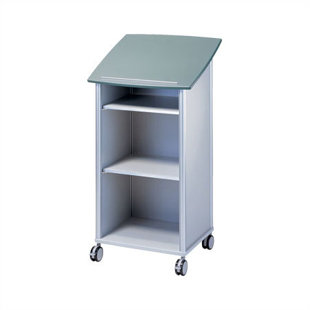 Wheelies&reg; Collection 44'' Aluminum Full Podium with Wheels