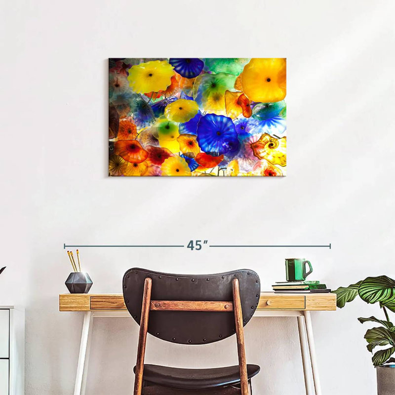 Avery Chihuly Glass Sculptures Bellagio Hotel, 20" H x 30" W