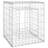 Aaizah 152.4cm H x 50cm W Silver Metal Basket Post Included-1889111002