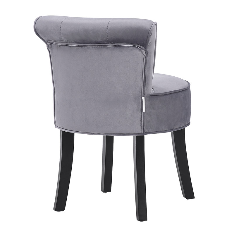 Manufactured Wood Accent Stool, Grey