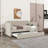Twin Size Upholstered Daybed with Trundle and USB Charging Design-1381197354
