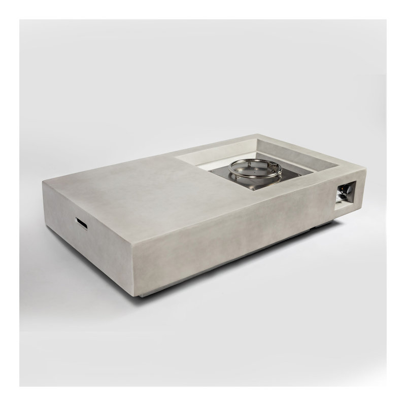 60inch Concrete Fire Pit Table
