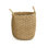 Hand Woven Seagrass Decorative Basket