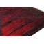 Vintage Swedish Rya Runner Rug, Bold Scandinavian Geometry In Red - Rug & Kilim