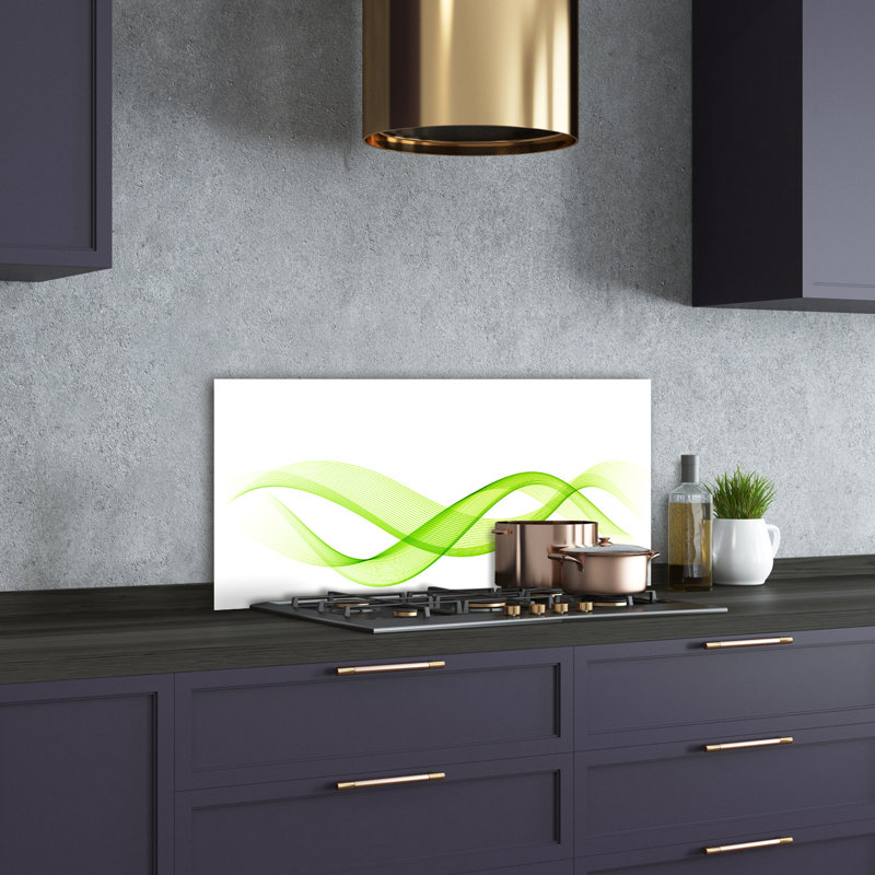 Baukus 50cm W x 100cm L Glass Peel and Stick Panel