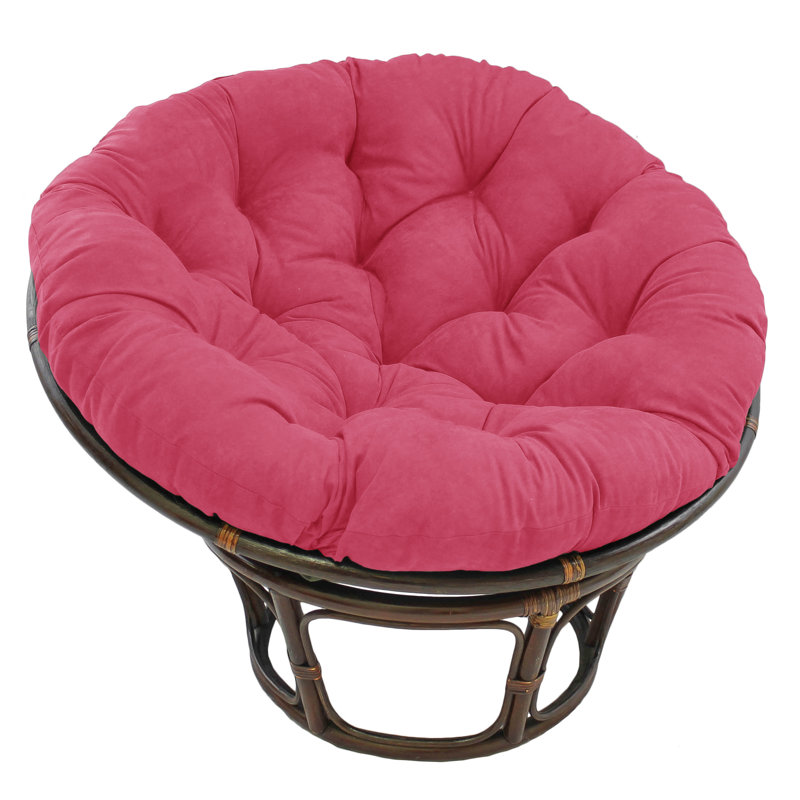 Outdoor 7'' Seat Cushion, 48" W x 48" D, Pink