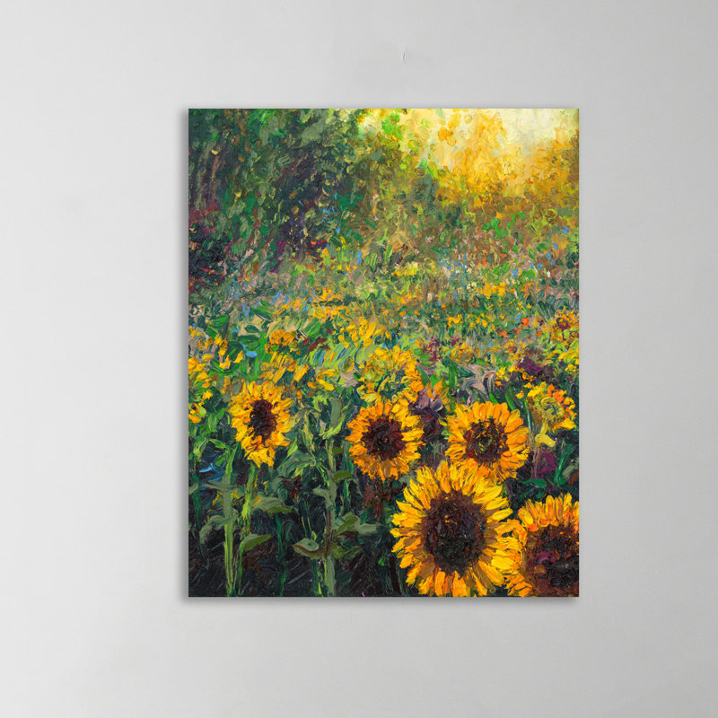 « helios », reproduction de peinture à l’acrylique sur toile tendue, H 15 po x l 12 po