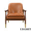 Chaise d'appoint 29,2 po Mid-Century