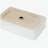 24"x16" White Ceramic Rectangular Vessel Bathroom Sink