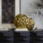 Aluminum Metal Faceted Geometric Decorative Vase-71134101-71134102
