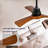 New Model Wood Ceiling Fan With 3 Solid Wood Blades Remote Control Reversible DC Motor For Living Room-972059768-972059771