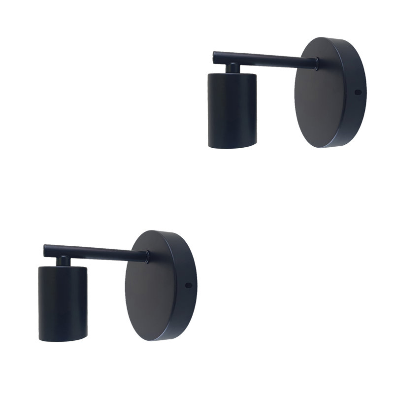 Lissowski Armed Sconce, Black, No