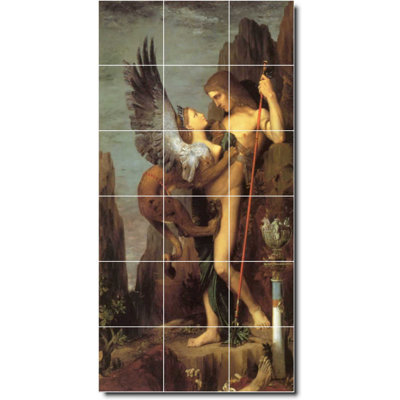 Carreau de céramique décorative 12,75 po x 25,5 po 4,25 po x 4,25 po