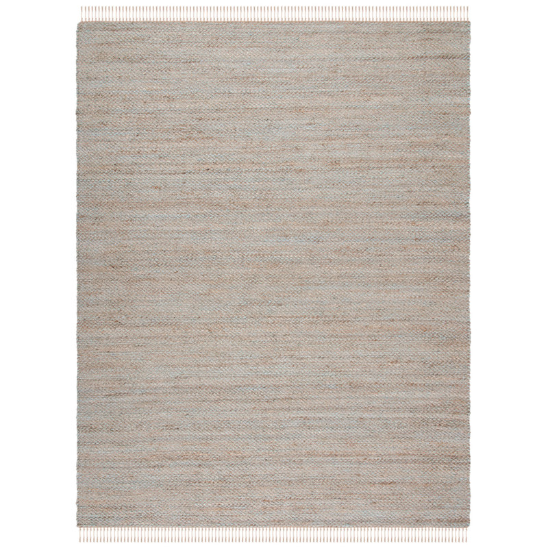 Natural Fiber Hand Woven Jute Rug, Rectangle 8' x 10'
