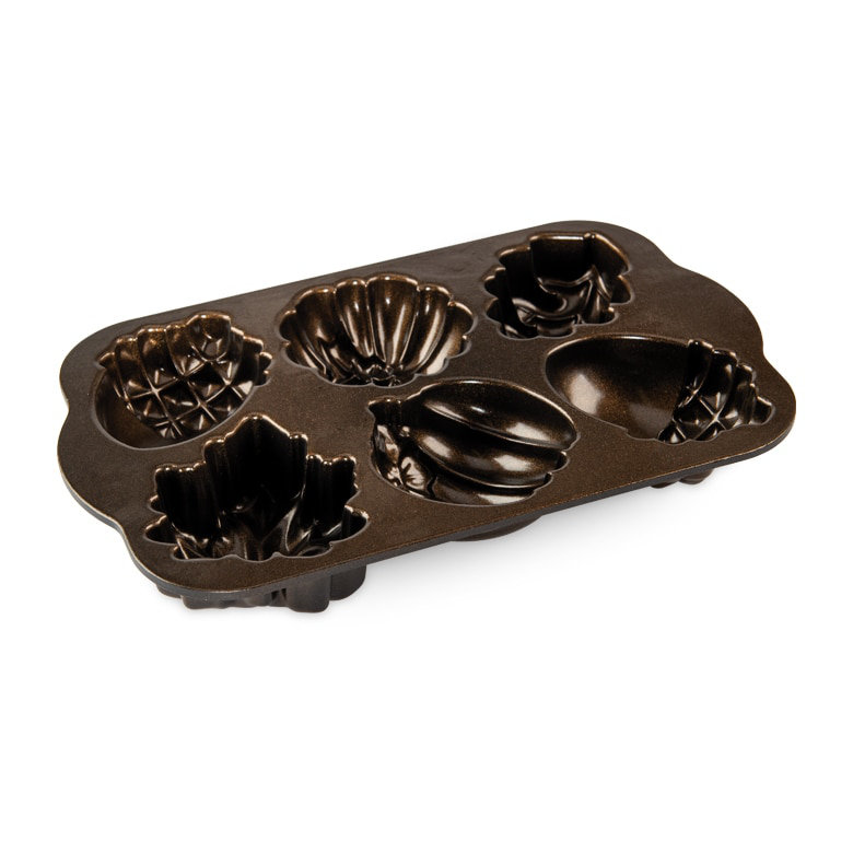 Nordic Ware Autumn Treats Non-Stick Cakelet Pan