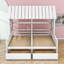 Lit simple en bois avec 2 tiroirs Campeon-773552541