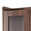 Élégante armoire de rangement pour garde-manger de cuisine - armoire de ferme polyvalente avec support pour four à micro-ondes, buffet sur pied parfait
