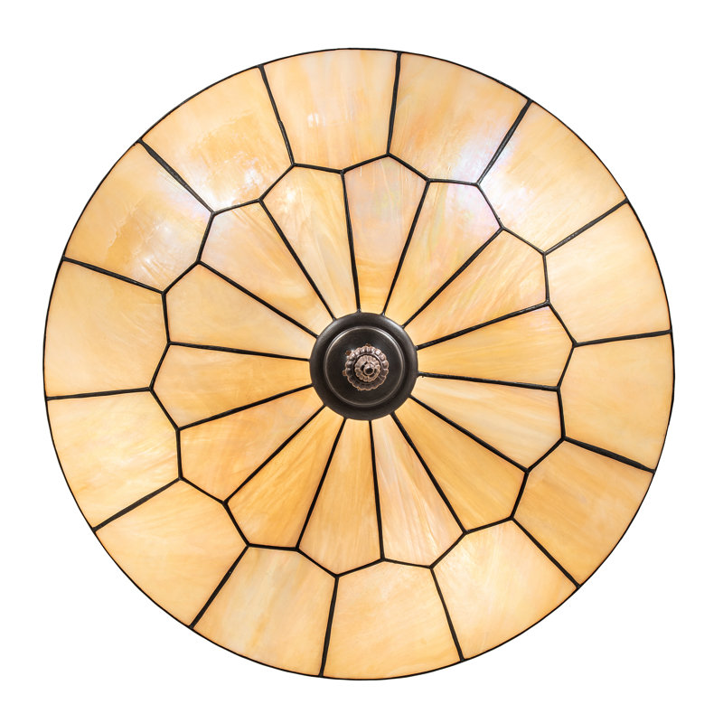 Meyda Tiffany & Stained Glass 4 - Light Flush Mount