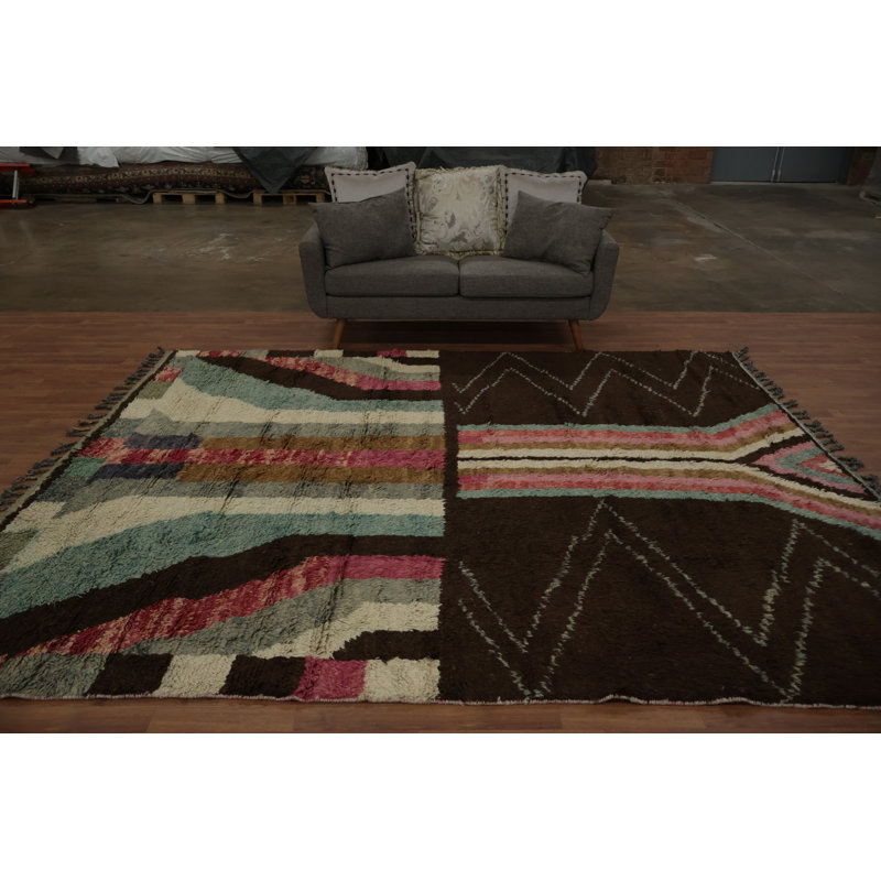 Handmade Moroccan Oriental Area Rug 8x10