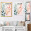Décoration murale feuilles rose rosé Accent I - feuillage rose-448905848-448905732