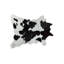 Tapis noir/blanc vache Coggins-1047738713