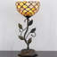 Lampe de table en verre coloré Tiffany
