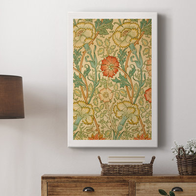 Vintage Abstract Print XXIII -Gallery Wrapped Cavas