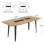 Table de bureau en forme de bateau, table de réunion, table de conférence au design contemporain