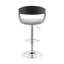Chaise de bar pivotante en similicuir et fer Aurick-7106607-7106601-55901066