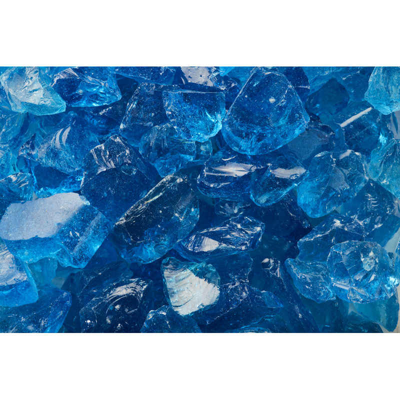 Verre à feu 25 lb Classic, Turquoise, L 17 po x l 10 po x P 3 po