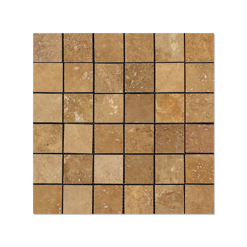 Carreau de mosaïque Noche Travertine
