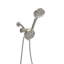 Pomme de douche double multifonction - Système de douche avec pomme de douche à pluie de 4,7 po, douche à main 8 fonctions