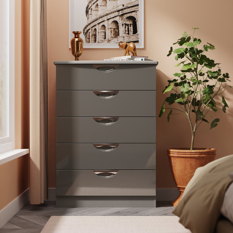 77cm W 5 - Drawer Chest of Drawers