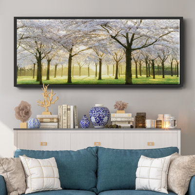 Bridal Trees- Framed Canvas