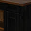 Solid Wood Rectangle Accent Cabinet