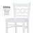Michalah Solid Wood Bow Tie Back 30" Barstool-1136104375