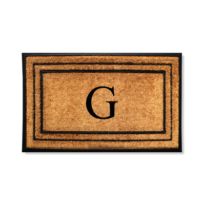 Tapis d'entrée antidérapant Monogram