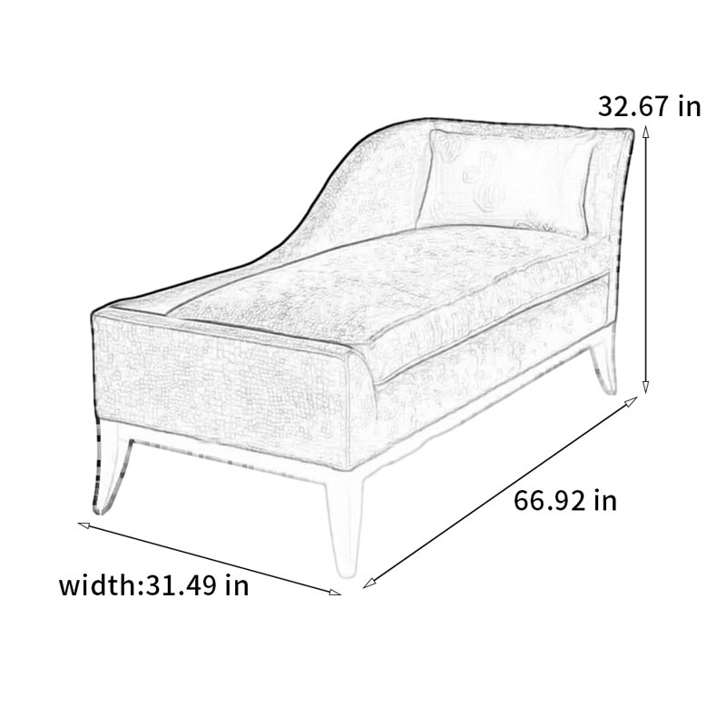 Chaise en bois massif Exquise, Orienté à droite, Kaki